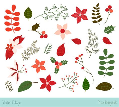 christmas flower clipart 20 free Cliparts | Download images on ...