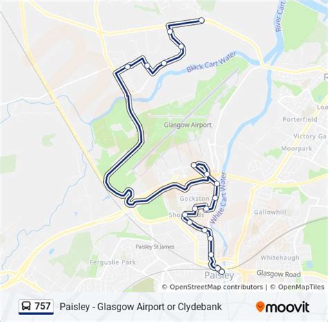 757 Route Schedules Stops And Maps Inchinnan Updated