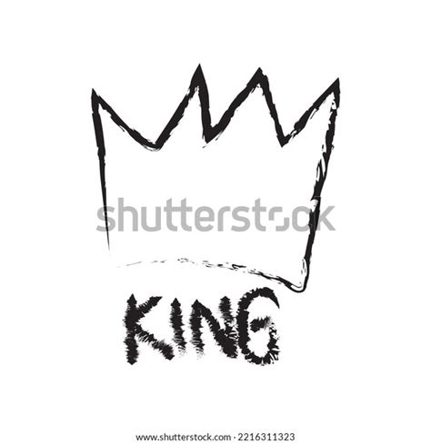 King Wall Graffiti Art Stock Vector (Royalty Free) 2216311323 ...