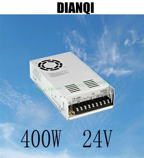 400w 24v 17a Single Output Switching Power Supply For Led Ac To Dc Smps 24v Variable Dc Voltage