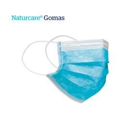 Mascarilla quirúrgica con gomas NATURCARE 50 Uds