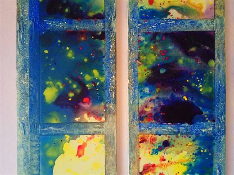 Window Original Abstract Art Painting Etsy