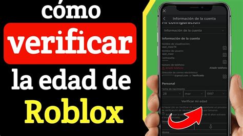 Cómo verificar tu edad en Roblox Mobile 2021 CÓMO OBTENER EL CHAT