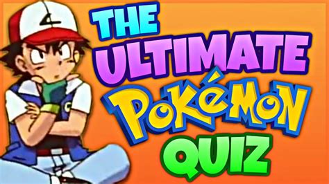 The ULTIMATE Pokémon Trivia QUIZ YouTube