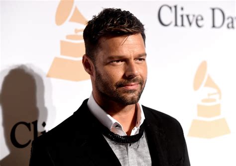 Ricky Martin Celebrities At Clive Daviss Pre Grammys Party 2015