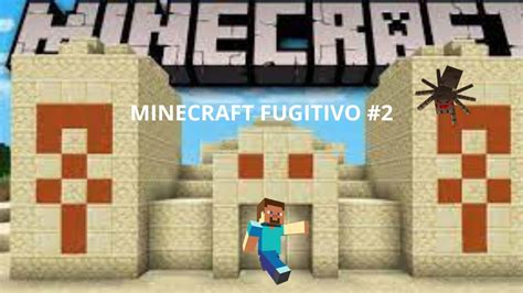 ENCONTREI UM TEMPLO DO DESERTO NO MINECRAFT FUGITIVO YouTube