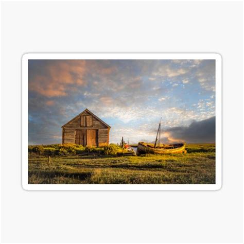 The Coal Barn At Thornham Sticker For Sale By Alexja Redbubble