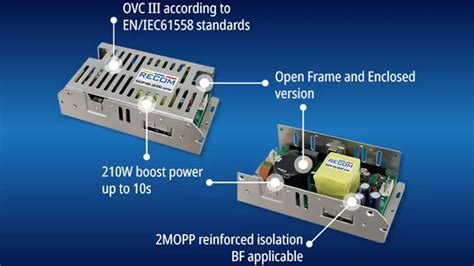 Recom Power Unveils Ac Dc Converters For E Mobility Applications