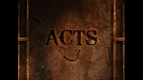 The Acts Of The Apostles Movie Youtube