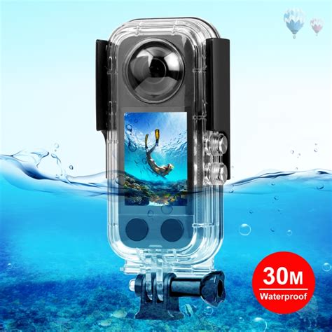 For Insta360 X3 PULUZ 30m Underwater Waterproof Housing Case