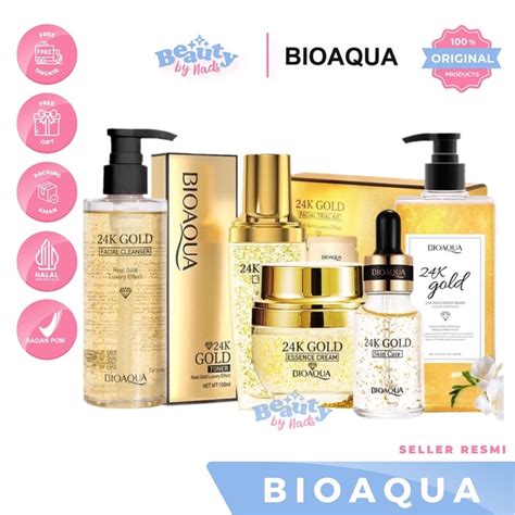 Jual Ready Bioaqua K Gold Skincare Body Wash Facial Cleanser