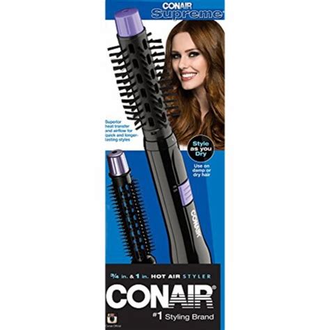 Conair 2 In 1 Hot Air Styling Curl Brush Pack Of 4 4 Pack Kroger