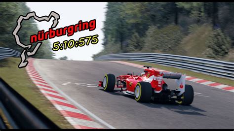 Nordschleife Hotlap In The Formula Rss V Youtube