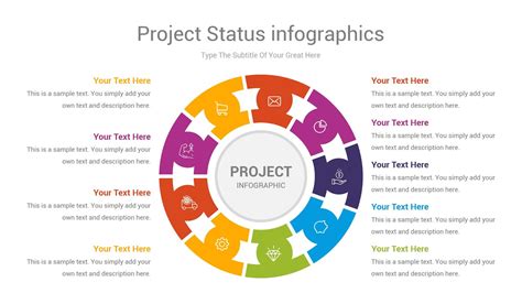 Project Status Infographics Powerpoint Template