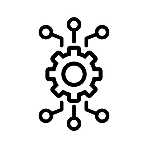 Automation Icon Vector Isolated Contour Symbol Illustration 9990635