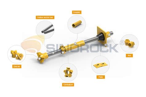 Soil Nail Wall Construction Self Drilling Soil Nails Sinorock