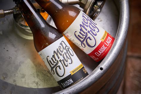 Craft Beer Label Design Lumencraft On Behance