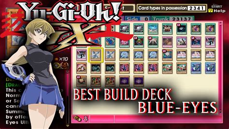 BLUE EYES BEST BUILD DECK TIPS TRICK YU GI OH GX TAG FORCE