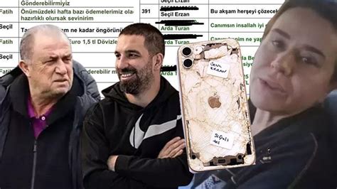 Se Il Erzan N Telefonu A Ld Arda Turan Ve Fulya Terim Ile Mesajlar