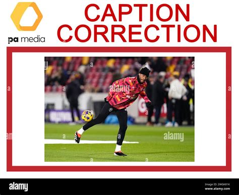 CAPTION CORRECTION CORRECTING NAME OF PLAYER From Ivan Toney To