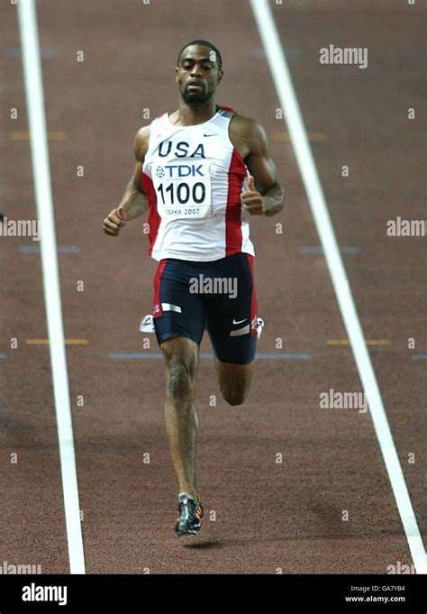 Athletics IAAF World Athletics Championships Osaka Nagai Stadium Tyson Gay USA In