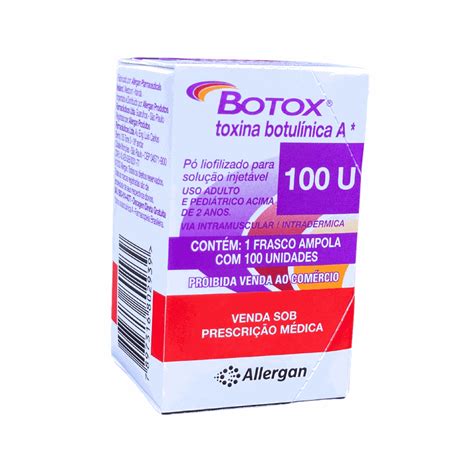 Toxína Botulínica Allergan 100ui UNIC DERM