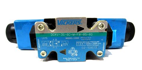 NEW VICKERS DG4V 3S 6C M FW B5 60 DIRECTIONAL CONTROL VALVE