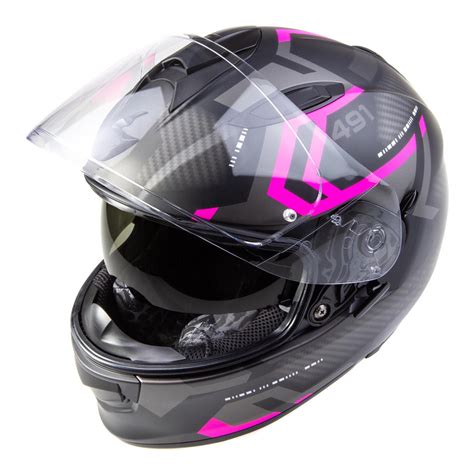 Casque intégral Scorpion EXO 491 Spin noir rose mat ECE 22 06