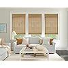 Amazon Lazblinds No Tools No Drill Cordless Bamboo Roman Shades