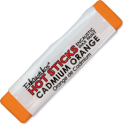 Amazon Hot Sticks Encaustic Wax Paints Cadmium Orange