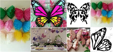 16 Ideas De Cómo Decorar Con Hermosas Mariposas De Papel Cositasconmesh