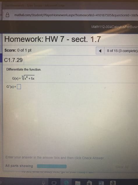 Solved Homework Hw Sect Score Of Pt Chegg