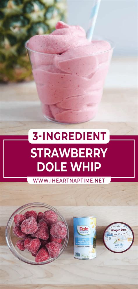 Creamy And Refreshing Strawberry Dole Whip Is An Easy Summer Dessert