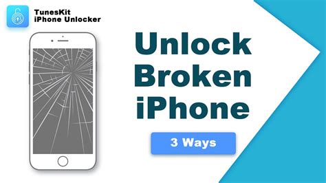 How To Unlock Iphone With Crackedbroken Screen 2024 Youtube