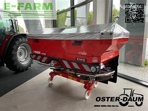 Axis M Emc Isobus Mounted Fertilizer Spreader For Sale Germany