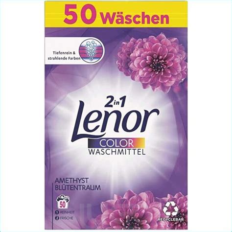 LENOR Proszek do prania 50 prań 3 25kg Kolor Amethyst DE Sklep