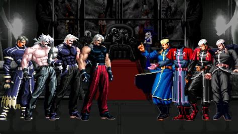 KOF Mugen Omega Rugal Team Vs Goenitz Team YouTube