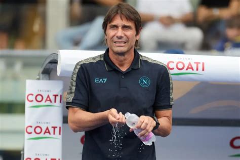 Napoli Boss Antonio Conte Could Use A Back Four Against Monza Today