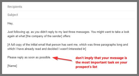 6 Follow Up Email Samples To Use After You Get No Response By