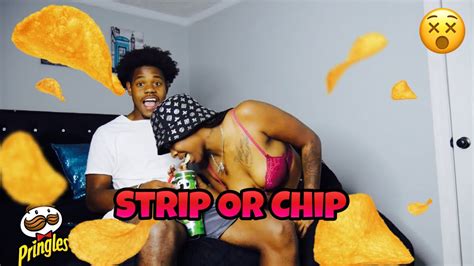 Strip Or Chip Pringles Challenge With Female Rapper We Got Naked