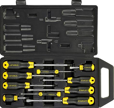 Stanley 2 65 005 PH Cushion Grip Screwdriver Set Of 10 Piece Multi