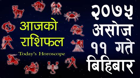 Aajako Rashifal Asoj Today S Horoscope September Thursday