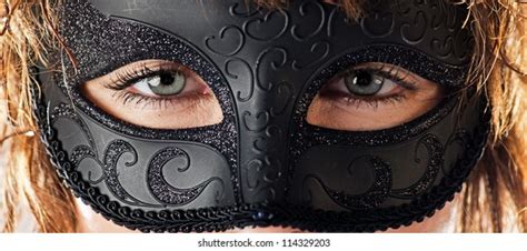 Beautiful Eyes Behind Mask Stock Photo 114329203 | Shutterstock