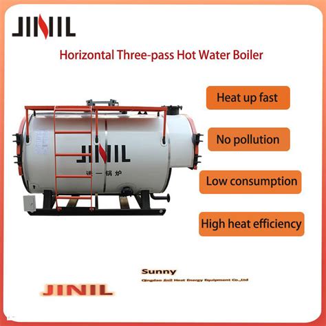 Horizontal Type Industrial Gas Oil Hot Water Boiler Hot Water Heater Hot Water Boiler And