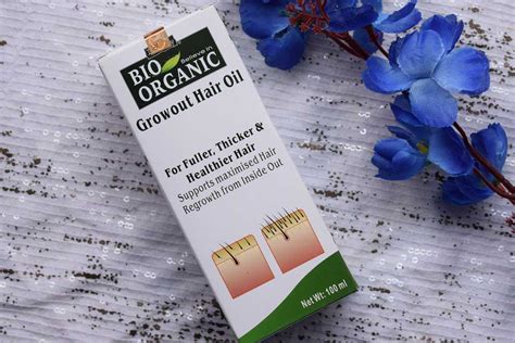 Indus Valley Bio Organic Growout Hair Oil Review High On Gloss