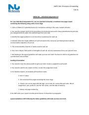 Mktg Individual Assignment Docx Mktg Principles Of