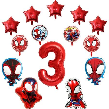 Amazon 8pcs Spidey And His Amazing Friends Theme Table Decorations