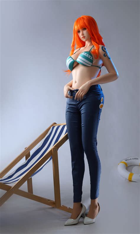 Nami One Piece Anime Full Silicone Hentai Figures Sex Doll NakeDoll