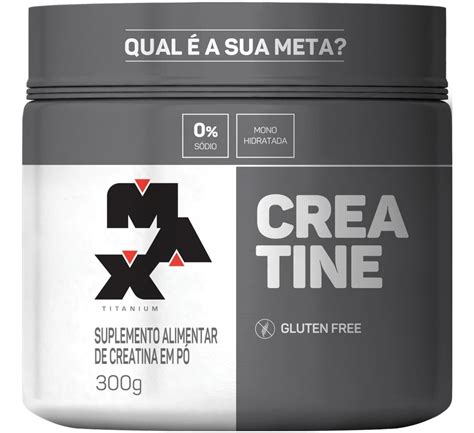 Creatina 300g Max Titanium Frete Grátis