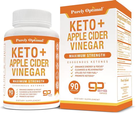 Premium Keto Pills Apple Cider Vinegar Capsules With Mother Utilize Fat For